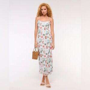 Abercrombie & Fitch The Julia Slip Maxi Dress